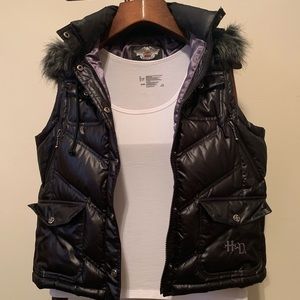 Harley-Davidson Ladies Vest w/Hood